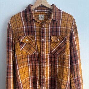 Levi’s Vintage Clothing LVC Plaid Check Flannel Shirt - Small